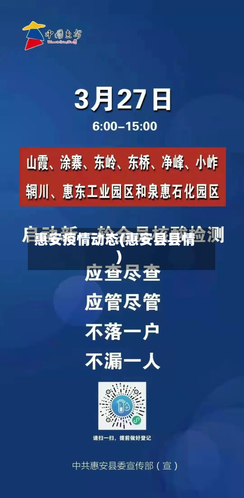 惠安疫情动态(惠安县县情)-第2张图片