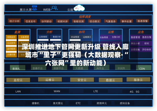 深圳推进地下管网更新升级 管线入廊 城市“里子”更强韧(大数据观察·“六张网”里的新动能)-第2张图片