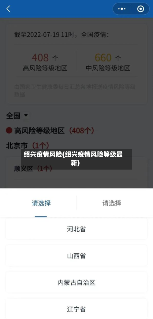 绍兴疫情风险(绍兴疫情风险等级最新)-第2张图片