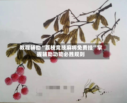 教程辅助“荔枝竞技麻将免费挂”掌握辅助功能必胜规则-第2张图片