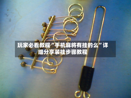 玩家必看教程“手机麻将有挂的么”详细分享装挂步骤教程-第1张图片