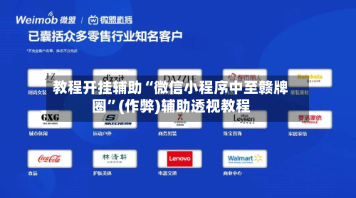 教程开挂辅助“微信小程序中至赣牌圈”(作弊)辅助透视教程-第2张图片