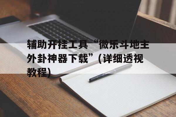 辅助开挂工具“微乐斗地主外卦神器下载”(详细透视教程)